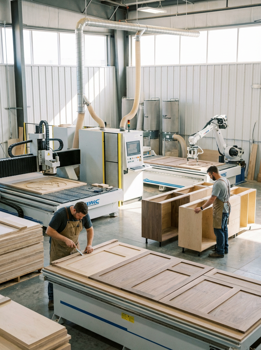 Woodworking fabrication and machinery